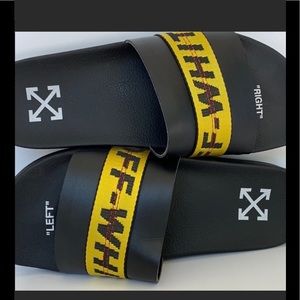 NWT OFF-WHITE SLIDES MEN’S SIZE 9(42)